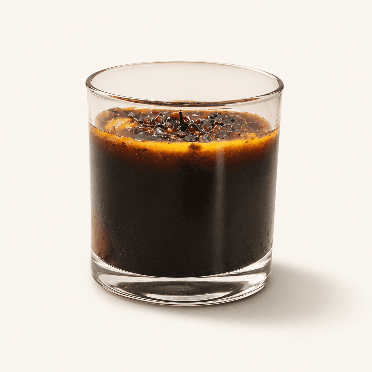 Tea-tobacco candle